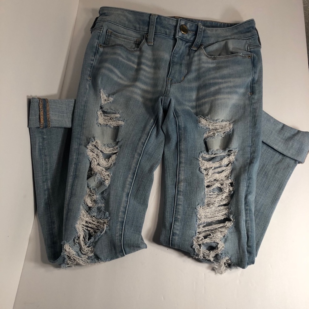 Women's/Girls American Eagle Skinny Jeans Size 2